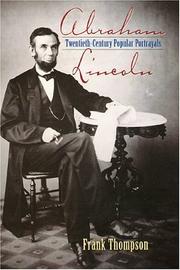Cover of Abraham Lincoln by Frank T. Thompson