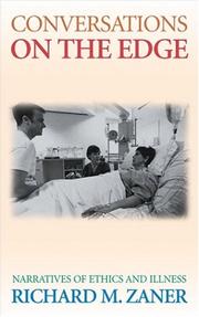 Cover of Conversations on the Edge by Richard M. Zaner