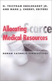 Cover of Allocating scarce medical resources by Mark J. Cherry