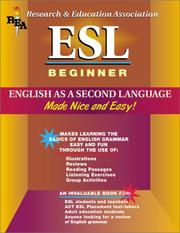 Cover of ESL Beginner by Johanna Pugni