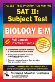 Front cover of SAT II by Staff of REA