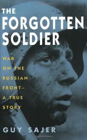Cover of The Forgotten Soldier by Guy Sajer