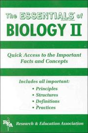 Front cover of The Essentials of biology by M. Fogiel