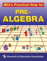 Cover of REA's practical help for pre-algebra by Spetz, Sally H.