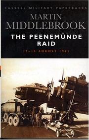 Cover of The Peenemunde Raid by Martin Middlebrook