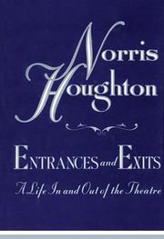 Front cover of Entrances & exits by Norris Houghton