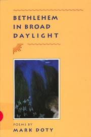 Cover of Bethlehem in Broad Daylight by Mark Doty