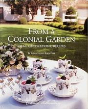 Cover of From A Colonial Garden by Susan Hight Rountree