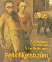 Cover of Felix Nussbaum by Felix Nussbaum