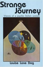 Front cover of Strange journey by Louise Lone Dog