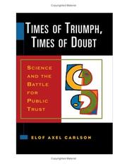 Cover of Times of Triumph, Times of Doubt by Elof Axel Carlson
