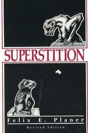 Cover of Superstition by Felix E. Planer