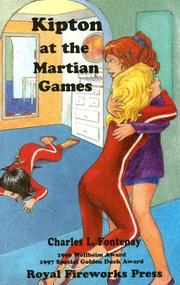 Cover of Kipton at the Martian games by Fontenay, Charles L.