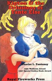 Cover of Kipton & the delusions of Tante Else by Fontenay, Charles L.