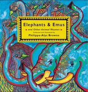 Cover of Elephants & emus by Philippa-Alys Browne