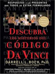 Front cover of Descubra los misterios del Codigo Da Vinci by Darrell L. Bock