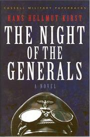 Front cover of The night of the generals by Hans Hellmut Kirst