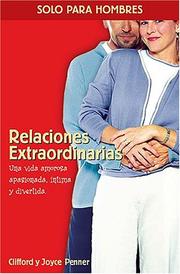 Front cover of Relaciones Extraordinarias by Clifford L. Penner
