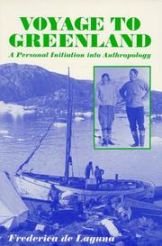 Front cover of Voyage to Greenland by Frederica De Laguna