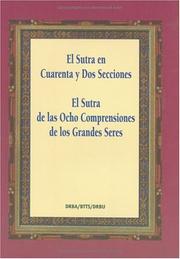 Front cover of El sutra en cuarenta y dos secciones predicado por Buda by Hsuan Hua