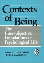 Cover of Contexts of Being by Robert D. Stolorow