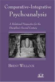 Cover of Comparative-Integrative Psychoanalysis by Brent Willock
