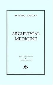 Front cover of Archetypal Medicine by Alfred J. Ziegler
