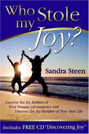 Front cover of Who Stole My Joy? by Sandra Steen