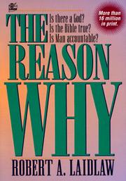 Cover of The Reason Why by Robert A. Laidlaw