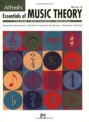 Front cover of Alfred's essentials of music theory by Andrew Surmani