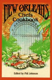 Front cover of New Orleans chefs cookbook by Phil Johnson