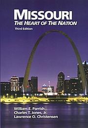 Front cover of Missouri, the heart of the nation by William Earl Parrish