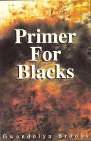 Cover of Primer for Blacks by Gwendolyn Brooks