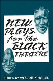 Cover of New plays for the Black theatre by Woodie King