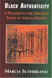 Cover of Black Authenticity by Marcia Sutherland