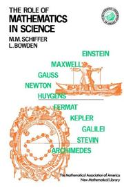 Front cover of Role of Mathematics in Science by Max M. Schiffer