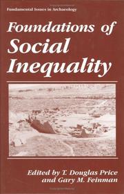 Front cover of Foundations of social inequality by T. Douglas Price