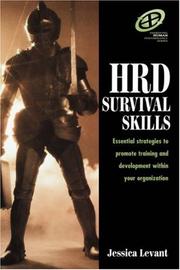 Front cover of HRD survival skills by Jessica Levant
