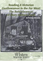 Cover of Reading A Victorian gentlewoman in the far west by Christine Hill Smith