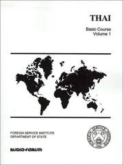 Cover of Thai by Warren G. Yates