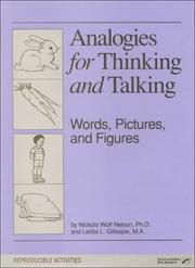 Cover of Analogies for thinking and talking by Nickola Nelson