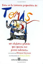 Front cover of Tomás by Myriam Yagnam