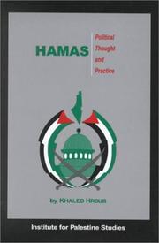 Cover of Hamas by Khaled Hroub