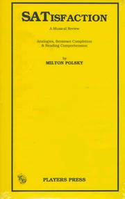 Cover of SATisfaction by Milton E. Polsky