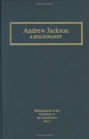 Cover of Andrew Jackson by Robert Vincent Remini