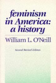 Cover of Feminism in America by William L. O'Neill