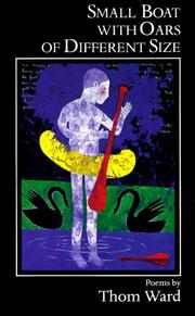 Front cover of Small boat with oars of different size by Thom Ward