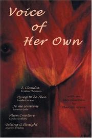 Front cover of Voice of her own by Sherrill Grace