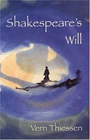 Cover of Shakespeare's Will by Vern Thiessen