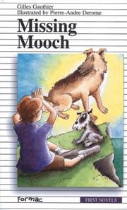 Cover of Missing Mooch by Gilles Gauthier